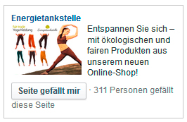 Werbeanzeige Rechte Spalte erstellen bei facebook, doppelte Bildgröße